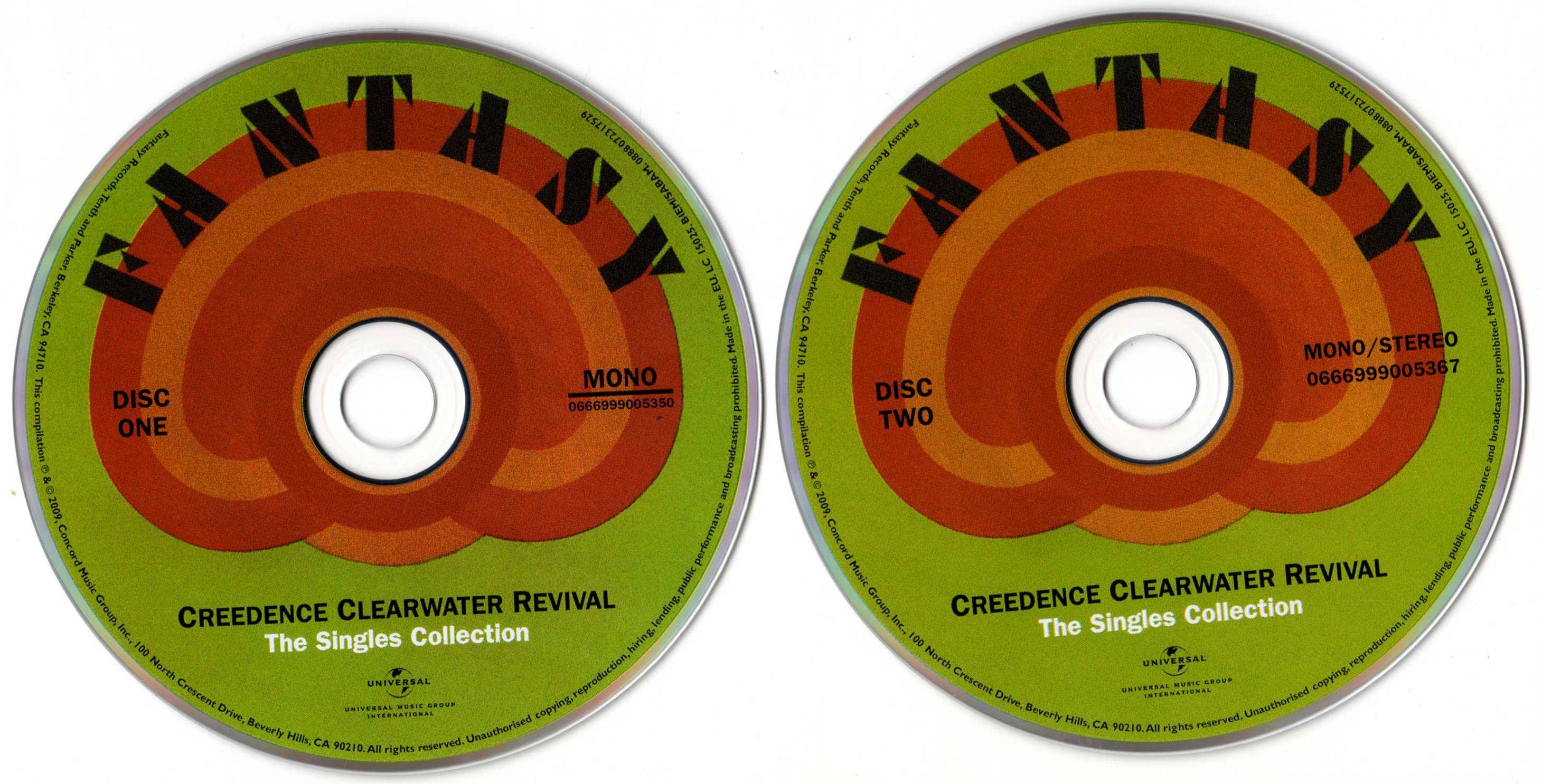 Creedence Clearwater Revival The Singles Collection [cd1and2]